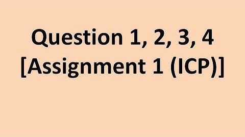 ICP Assignment 1, Question 1-4