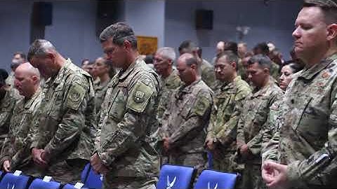 386th Air Expeditionary Wing Change of Command Ceremony (2019) 🇺🇸