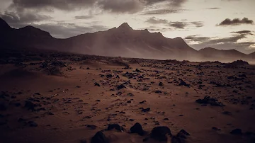 Windy Desert Ambience & Sounds | Moody, Wind, Wilderness | Meditation White Noise | 12 Hours