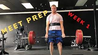 Meet Prep Week 1