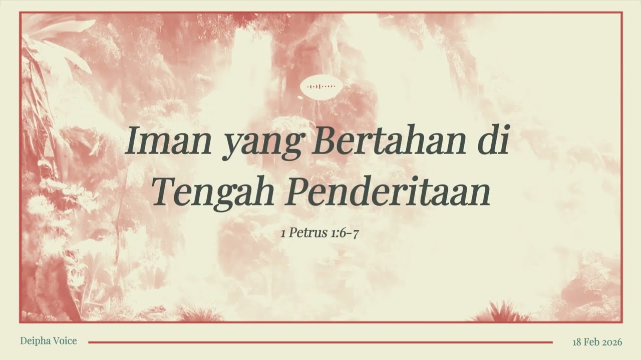 Deipha Voice - Rabu, 18 Feb 2026
