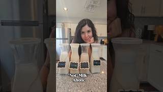 On today's episode of what free will looks like, when you're 36... #nondairy #milk #dailylife