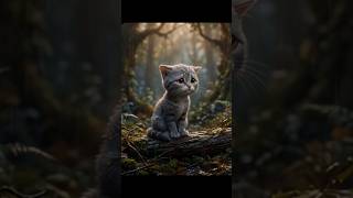 Squirrel helping the cat 🐈 🐿️ #shorts #kids #cat #cartoon #funny