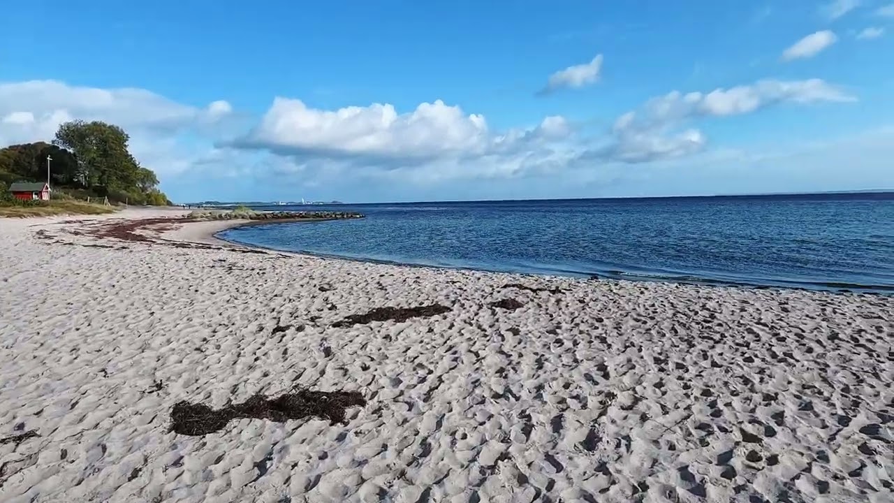 Entspannung Meer - Strandspaziergang Ostsee: Sierksdorf - mit original Meeresrauschen