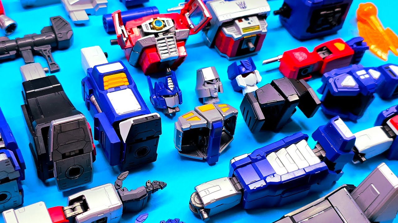 [3in1 COMPILATION] Blokees Transformers G1 Action Edition 01-03 Ultimate Speed Build!