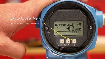 Hoe u een Endress+Hauser-druktransmitter op nul zet