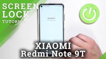 Hide Pattern Line XIAOMI Redmi Note 9T - Security Settings and Screen Lock Methods