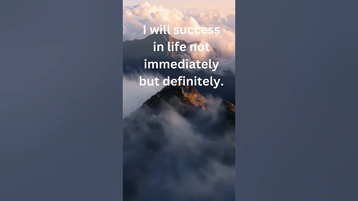 Motivational quotes ✌️I will success in life not immediately but definitely 😎 #motivation #shorts