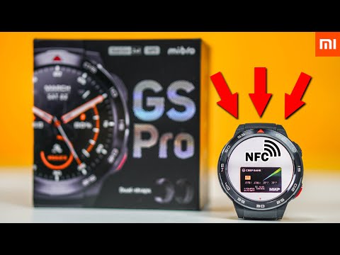 ЧАСЫ с NFC?🔥УМНЫЕ ЧАСЫ c GPS, AMOLED и ЗВОНКАМИ - Mibro GS PRO