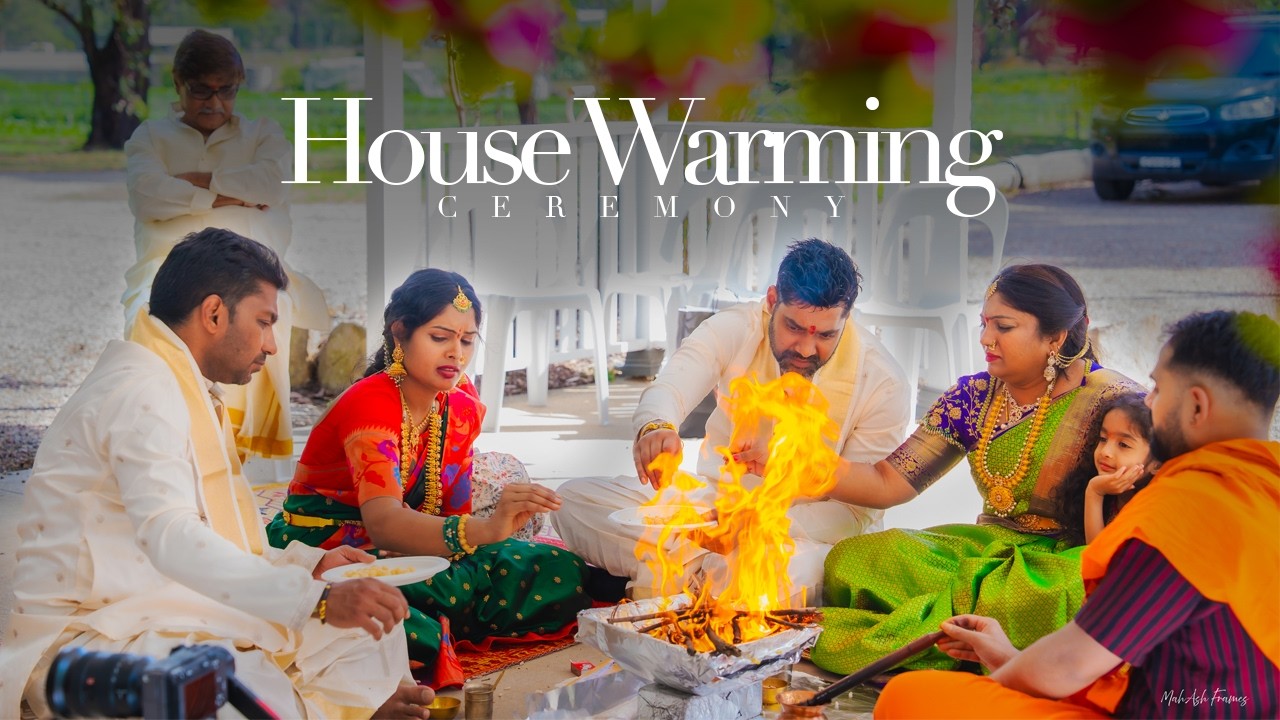 Indian House warming | New Beginnings | Telugu | Australia| MahAsh Frames | Sydney Photographer