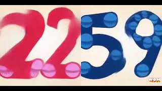 Endless Numbers 22 and 59 for CATA Letter M
