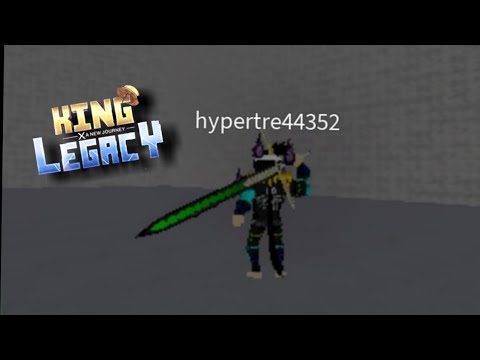 One Shoot Combok Dark Leg V2 + Pondere Blade in King Legacy #roblox #k