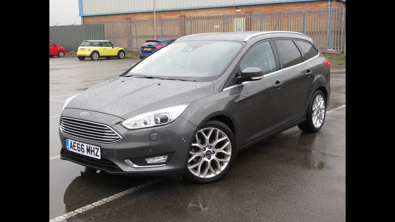 Ford Focus 1 0 Ecoboost 125ps Titanium X 5dr Ae66mhz Youtube
