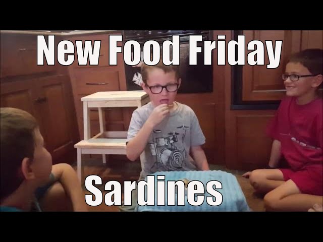 New Food Friday | Taste Test | Sardines