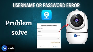 How to  Resolve Username or password error in V380 pro App || Reset V380 Username Password ||