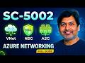 VNet, NSG & ASG Explained | Azure Networking (SC-5002 Guide)