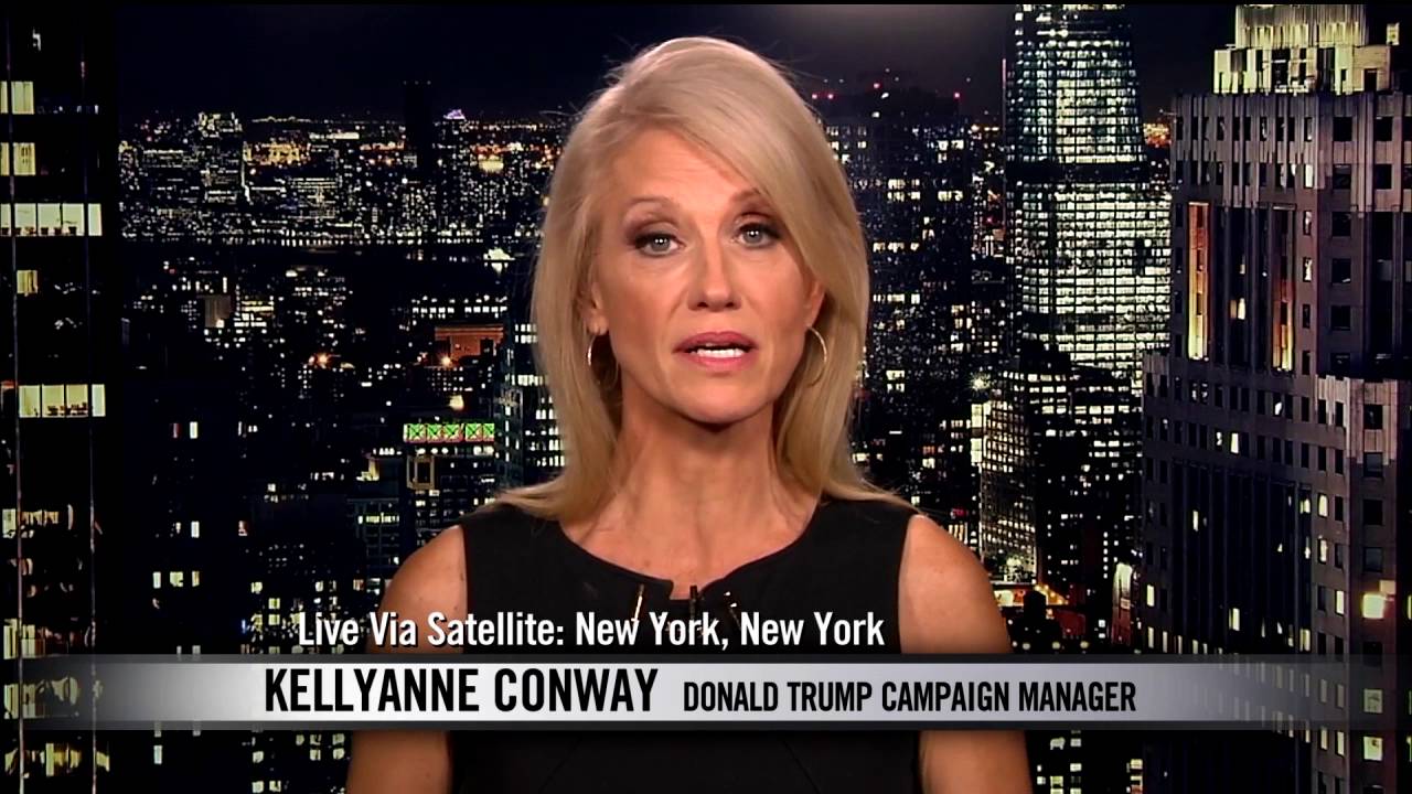 Kellyanne Conway Flips Out When Asked About Her Husband's Trump-Trolling Tweets