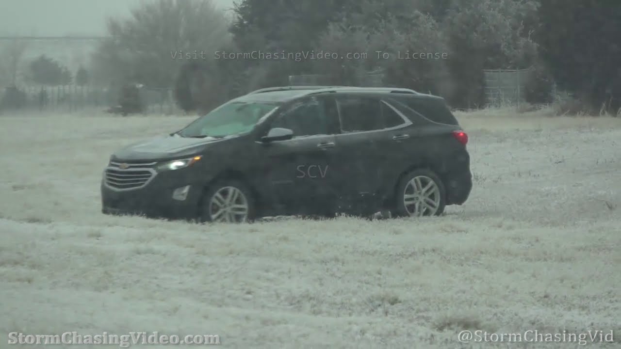 Icy Morning Morning Crashes, Wichita, KS - 2/8/2021