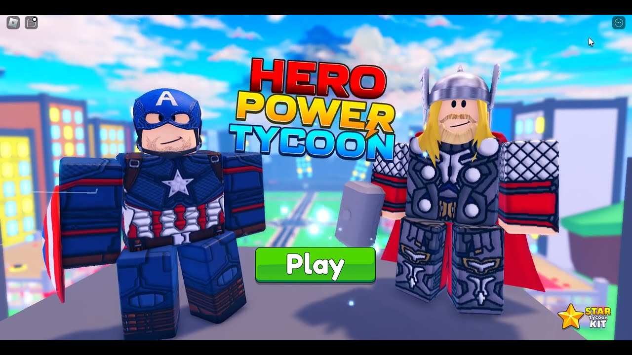 Hero Power Tycoon - Roblox