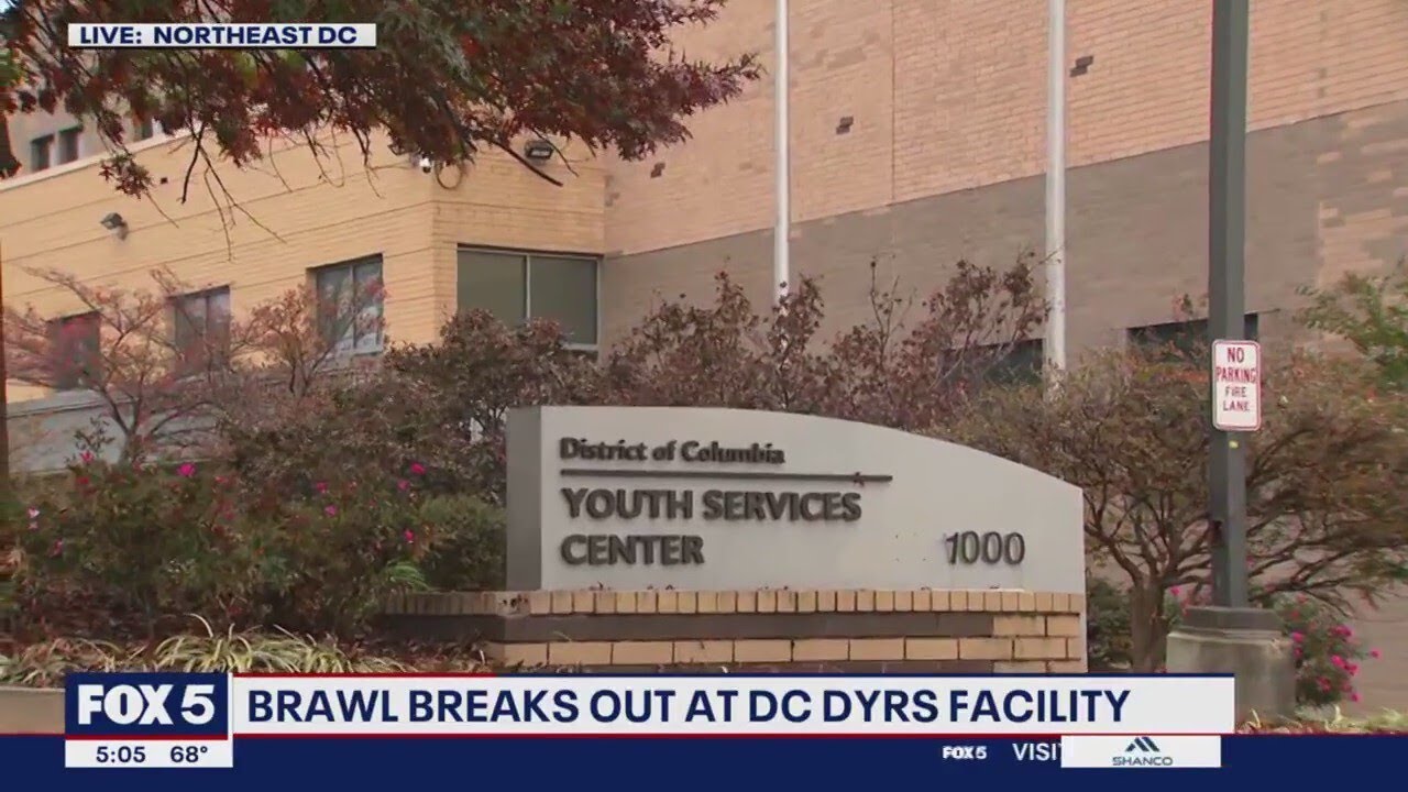 Brawl breaks out at DC Dept. of Youth Rehabilitation Services center