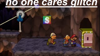 Paper Mario 64 Glitch: The No One Cares Glitch