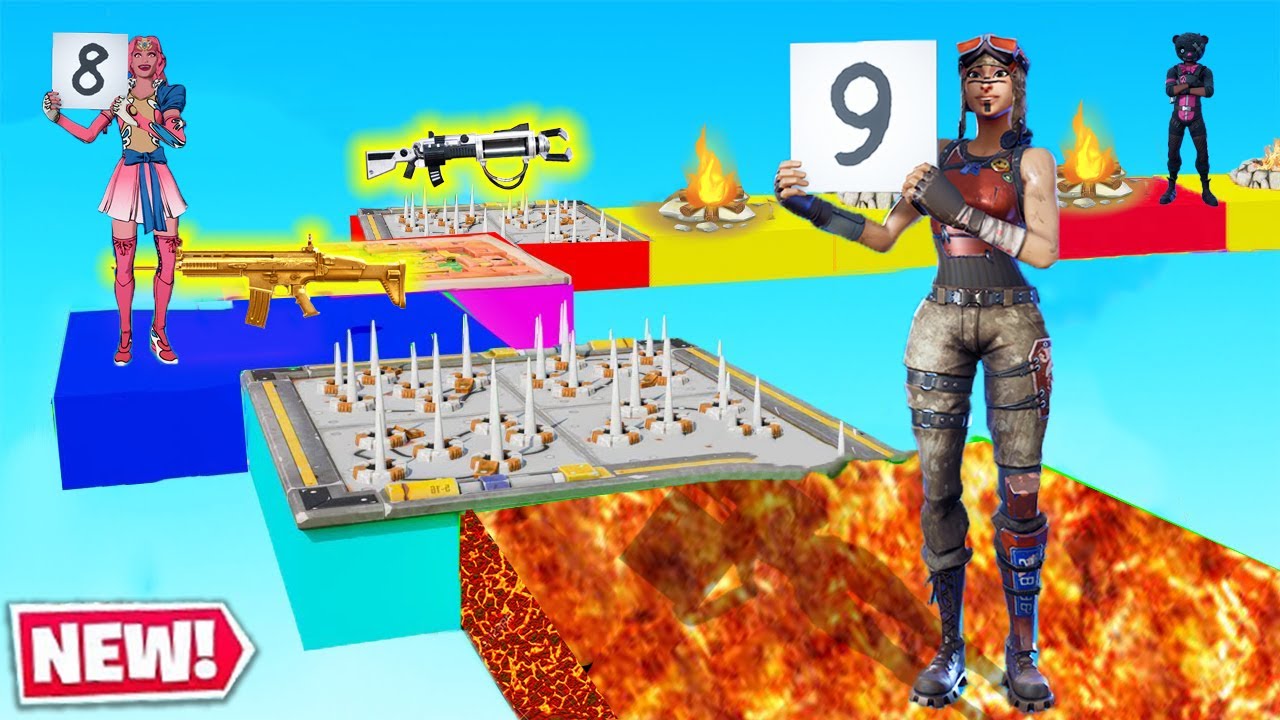 das 100.000 V-Bucks Boardgame in Fortnite!