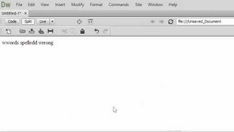 Adobe CC Dreamweaver Spell Check Will Not Launch