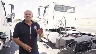 : Pre-Trip Inspection outside the truck/   #ptiinspection #cdllife #cdltest