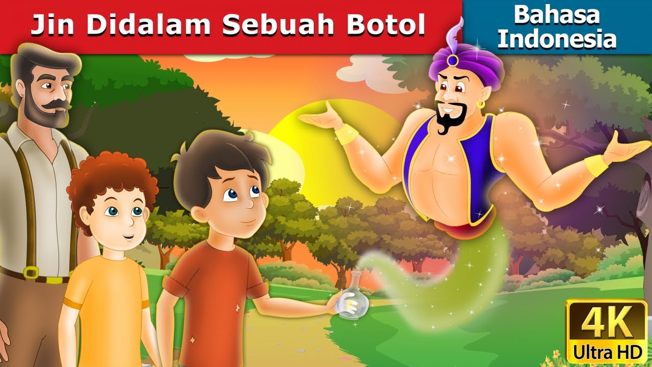 Jin Didalam Sebuah Botol | Spirit in the Bottle in Indonesian 