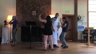 The Euclid Versus Projective Geometry Rap