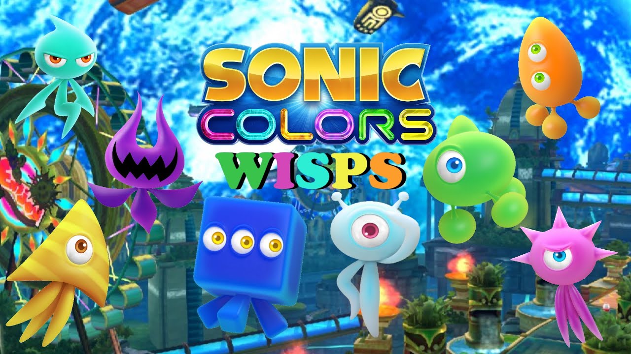 Wii - Sonic Colors - Wisp Capsules - The Models Resource