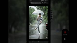 Viral Chatgpt Prompt  Trending Gemini Ai Prompt In Raindrops With Umbrella viral ai prompt