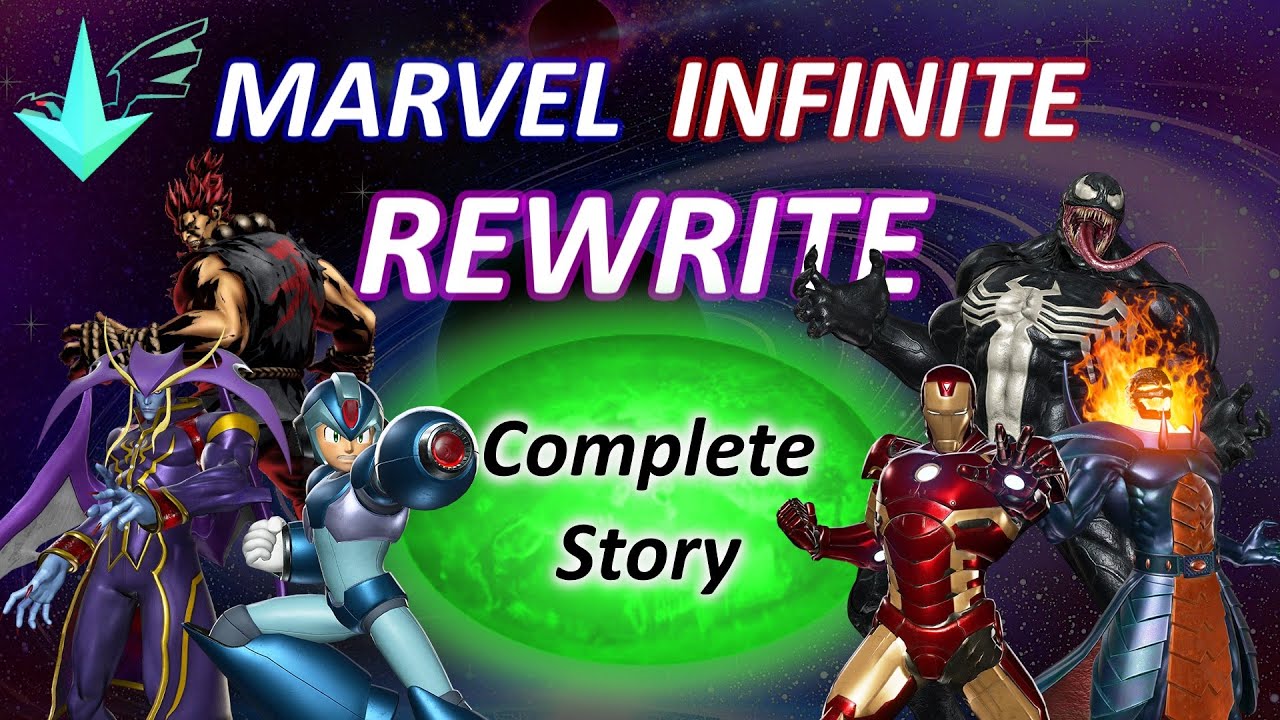 MARVEL INFINITE REWRITE -- The Complete Story Retelling -- Morkez Marihser