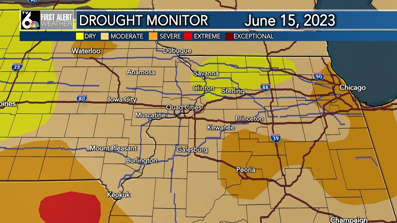 Drought conditions worsen in Iowa and Illinois YouTube