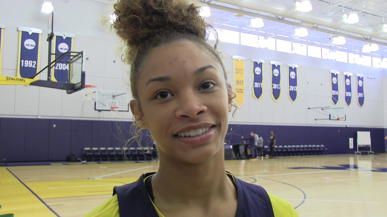 BlueGoldNews.com: WVU Basketball Lucky Rudd 10/4/19 - YouTube