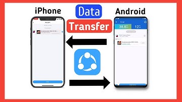 Transfer Data Android To iPhone By Shareit | Shareit Video Not Showing In Gallery iPhone