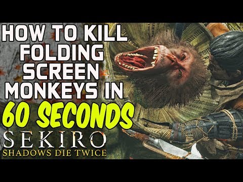 Video: Sekiro Folding Screen Monkeys Fight - Come Trovare E Uccidere Tutte E Quattro Le Folding Screen Monkeys