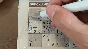 A manual to solve this Medium Sudoku puzzle (with a PDF file) 05-27-2019