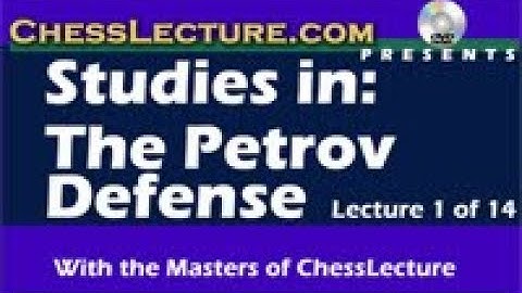 Studies in the Petrov Defense : Problematic Openings Part 1