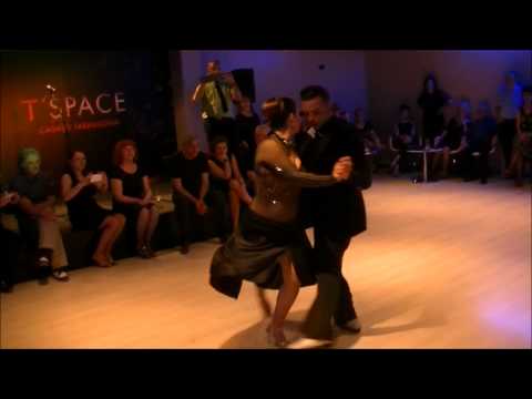 Isabel Costa y Nelson Pinto en Espacio de Tango
