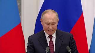 Заявления для прессы по итогам российско монгольских переговоров  Владимир Путин