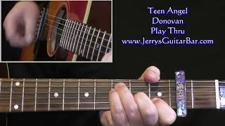 Donovan Teen Angel | Guitar Play Thru