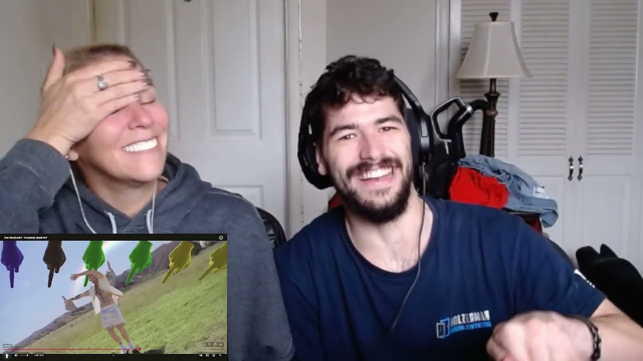 My son's First time Reacting to Everybody Needs me by Tom MacDonald