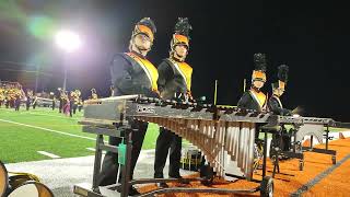 MCHS Marching Warriors and Guard halftime show 9.9.2022