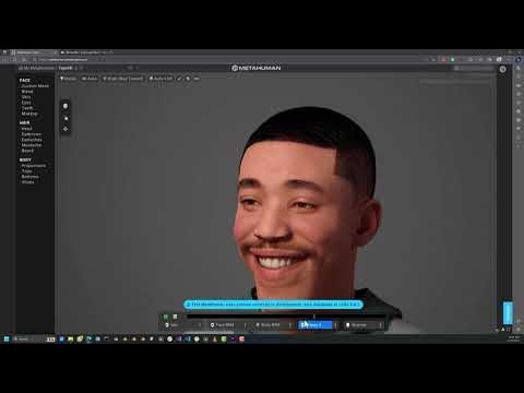 Unreal Engine Meta Human Face Scan Test YouTube