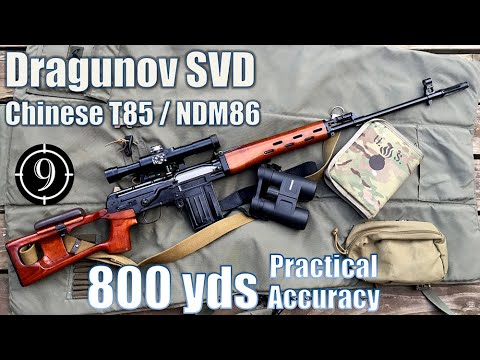 Dragunov SVD Chinese Type 85 NDM86 To 800yds Practical Accuracy