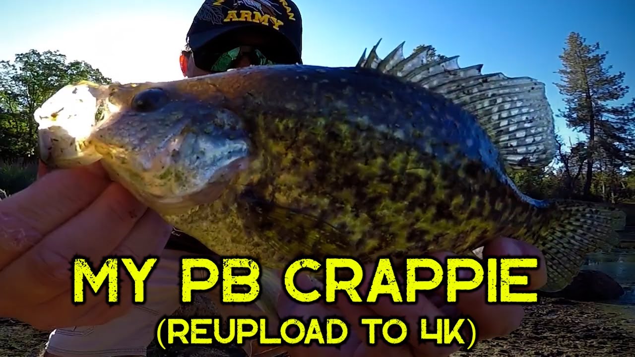 My PB (Personal Best) Crappie(Fish) Back Country Pond Fishing Near
