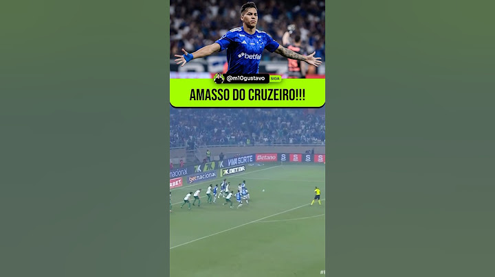 GOL DO CRUZEIRO E O PALMEIRAS PERDENDO POR 2x0! 🔥😱 #futebol #kaiojorge #brasileirão #football #bh