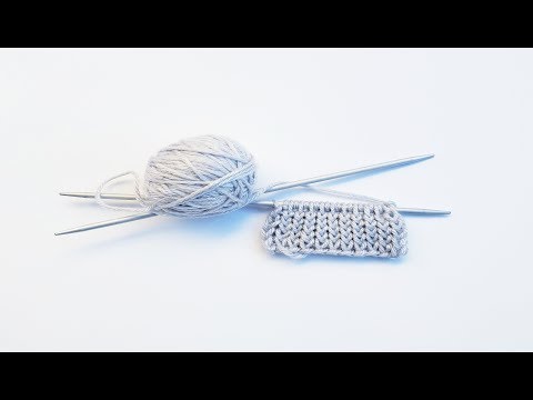 Video: How To Knit A Double Elastic