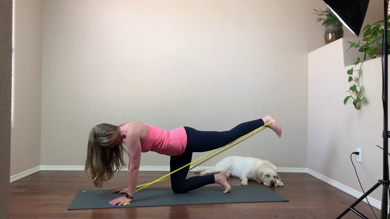 Build Strength in Yoga with Exercise Bands YouTube